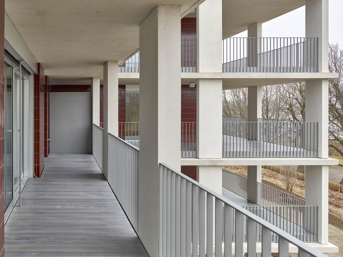Lakeside Apartment Buildings Projects Caruso St John Architects