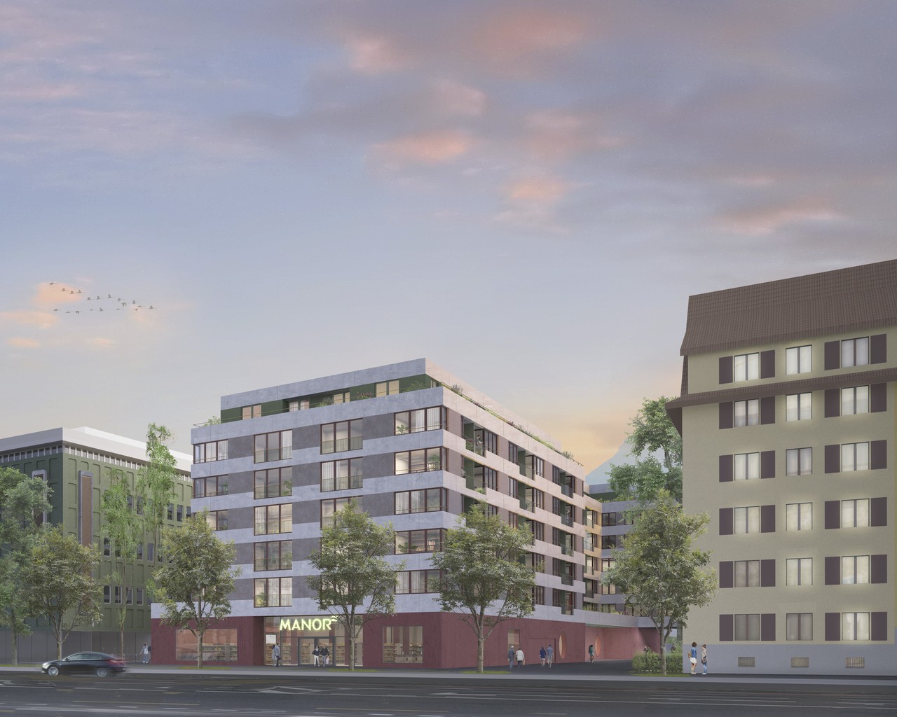 Apartment Buildings, Tribschen