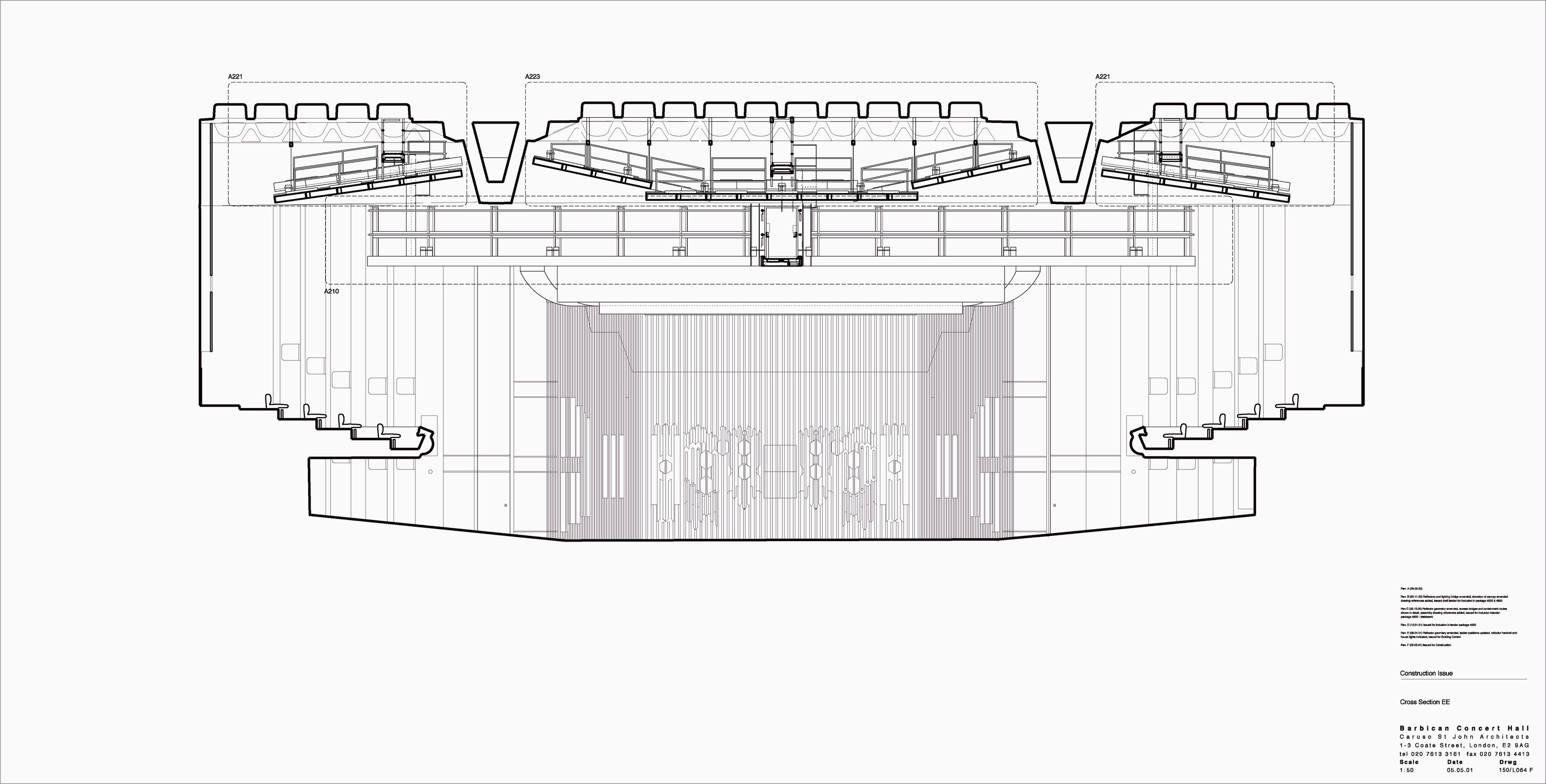 Barbican Concert Hall | Projects | Caruso St John Architects