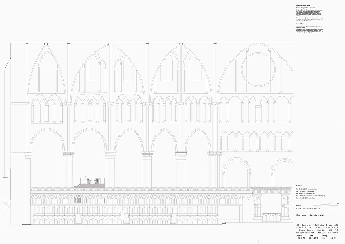 Canterbury Cathedral Organ Loft | Projects | Caruso St John Architects