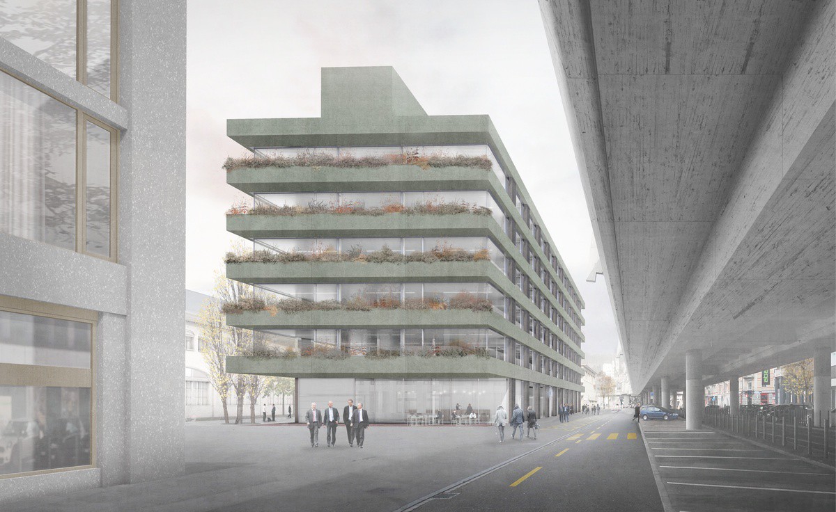 Office Building, Escher Wyss Platz