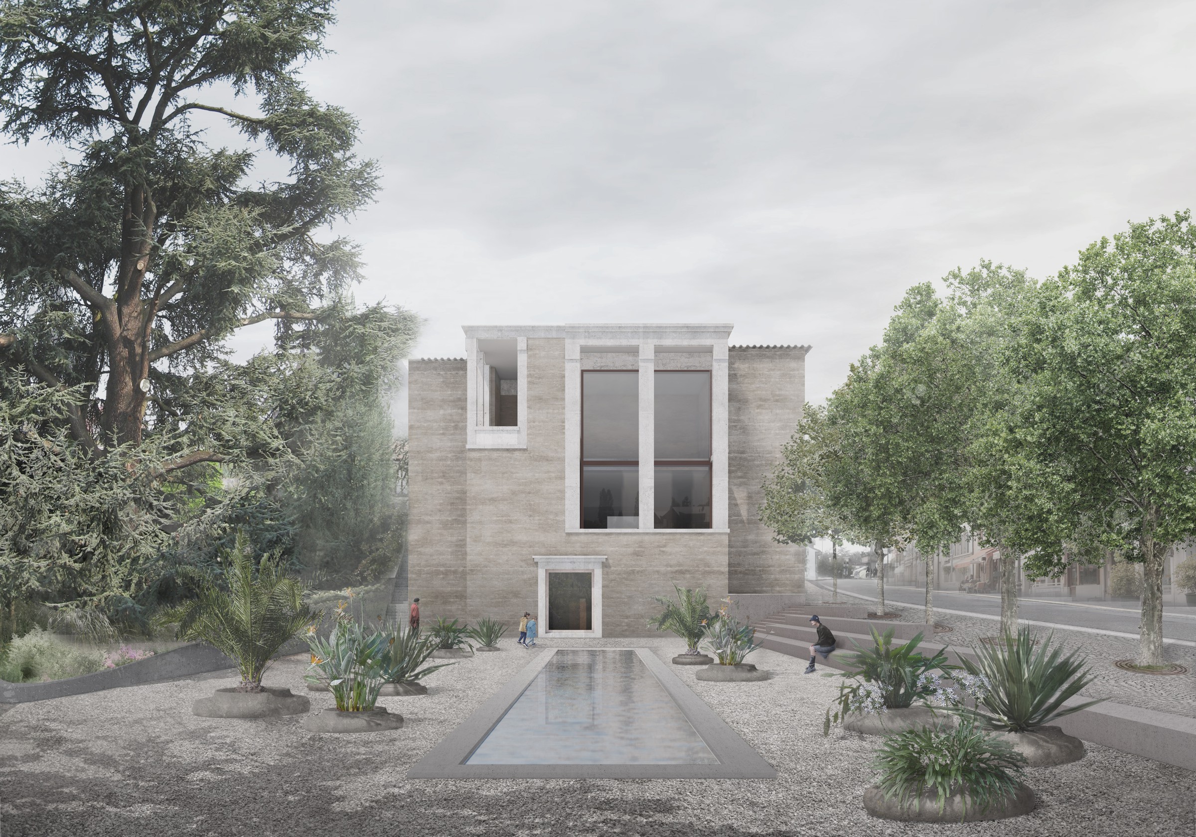 Museum for a Roman Villa Projects Caruso St John Architects