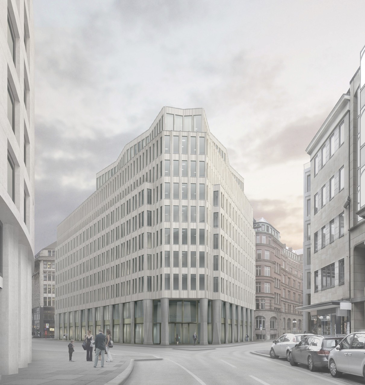 Grosser Burstah Hamburg, Germany